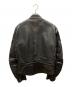 VANSON (バンソン) レザーライダースジャケット ブラック サイズ:SIZE38：30000円