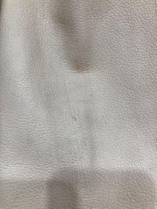 Schott（ショット）Schott (ショット) シングルライダースジャケット ホワイト サイズ:SIZE XLの古着・服飾アイテム