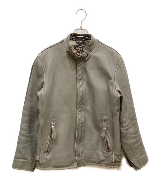 Schott（ショット）Schott (ショット) クラシックレザージャケット グレー サイズ:SIZE Lの古着・服飾アイテム