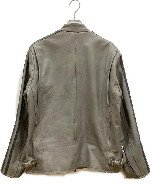 Schott（ショット）Schott (ショット) クラシックレザージャケット グレー サイズ:SIZE Lの古着・服飾アイテム