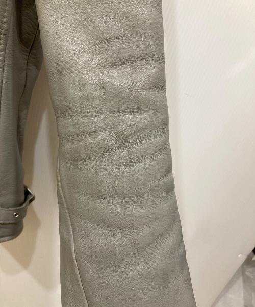 Schott（ショット）Schott (ショット) クラシックレザージャケット グレー サイズ:SIZE Lの古着・服飾アイテム