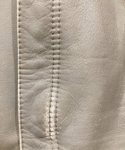 Schott（ショット）Schott (ショット) クラシックレザージャケット グレー サイズ:SIZE Lの古着・服飾アイテム