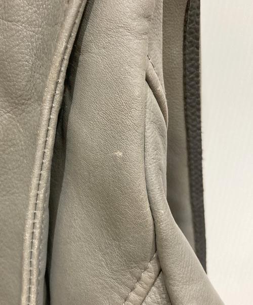 Schott（ショット）Schott (ショット) クラシックレザージャケット グレー サイズ:SIZE Lの古着・服飾アイテム