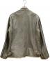 Schott (ショット) クラシックレザージャケット グレー サイズ:SIZE L：13000円
