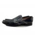 GUCCI (グッチ) クロコリザードローファー ブラック サイズ:SIZE 11：20000円