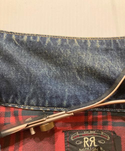 RRL（ダブルアールエル）RRL (ダブルアールエル) デニムジャケット インディゴ サイズ:SIZE XLの古着・服飾アイテム