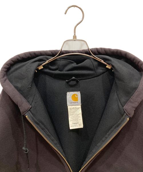 CarHartt（カーハート）CarHartt (カーハート) 裏サーマルジップパーカー ブラック サイズ:SIZE Lの古着・服飾アイテム