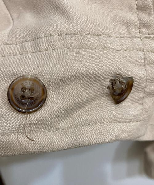 POLO RALPH LAUREN（ポロ・ラルフローレン）POLO RALPH LAUREN (ポロ・ラルフローレン) ロゴ刺繍スイングトップ ベージュ サイズ:SIZE XLの古着・服飾アイテム