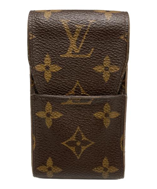 LOUIS VUITTON（ルイ ヴィトン）LOUIS VUITTON (ルイ ヴィトン) シガレットケース ブラウンの古着・服飾アイテム