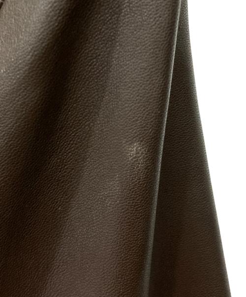 Liugoo Leathers（リューグーレザーズ）LIUGOO LEATHERS (リューグーレザーズ) ラムレザージャケット ブラウン サイズ:SIZE Mの古着・服飾アイテム