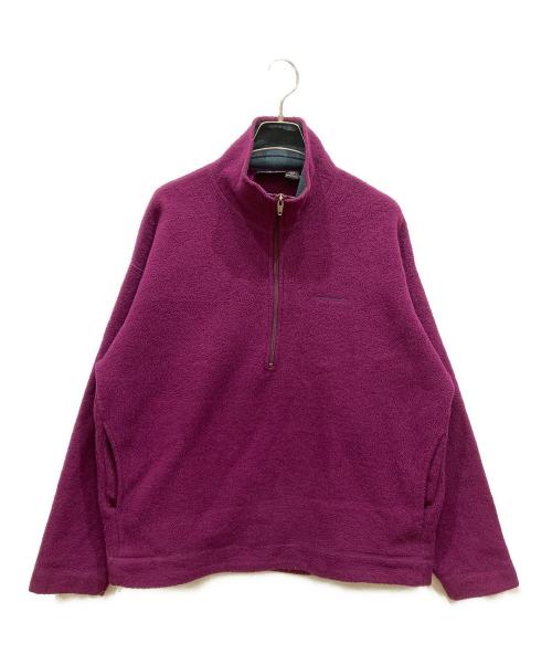 Patagonia（パタゴニア）Patagonia (パタゴニア) ハーフジップフリースプルオーバー パープル サイズ:SIZE Mの古着・服飾アイテム
