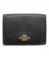 COACH（コーチ）の古着「3つ折り財布」｜ブラック