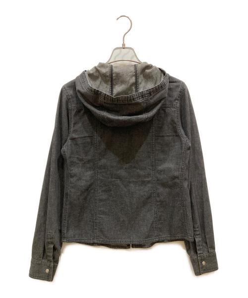 FENDI（フェンディ）FENDI (フェンディ) フーデットシャツ グレー サイズ:SIZE 40の古着・服飾アイテム