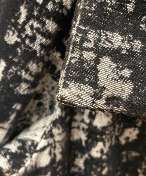GIORGIO ARMANI（ジョルジオアルマーニ）GIORGIO ARMANI (ジョルジオアルマーニ) ツイード中綿ジャケット ブラック サイズ:SIZE 50の古着・服飾アイテム
