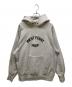 Champion REVERSE WEAVE（チャンピオン リバース ウィーブ）の古着「アーチロゴプルオーバーパーカー」｜グレー