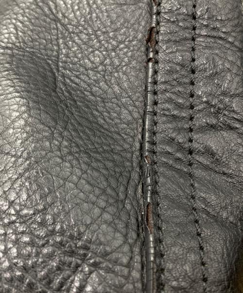 COACH（コーチ）COACH (コーチ) Heritage Web Leather Utility Tote ブラックの古着・服飾アイテム