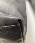 中古・古着 COACH (コーチ) Heritage Web Leather Utility Tote ブラック：7000円