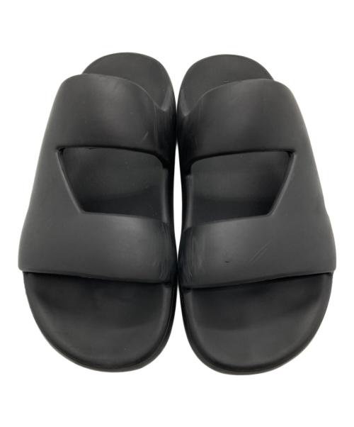 BOTTEGA VENETA（ボッテガベネタ）BOTTEGA VENETA (ボッテガベネタ) バンドスライドサンダル ブラック サイズ:SIZE 42の古着・服飾アイテム