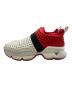 Christian Louboutin (クリスチャン・ルブタン) SPIKE-SOCK FLAT NEOPRENE TRICOLORE ホワイト サイズ:SIZE 41：18000円