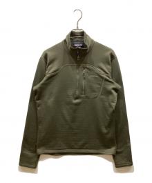 Patagonia（パタゴニア）の古着「R1レギュレーター プルオーバー」｜オリーブ