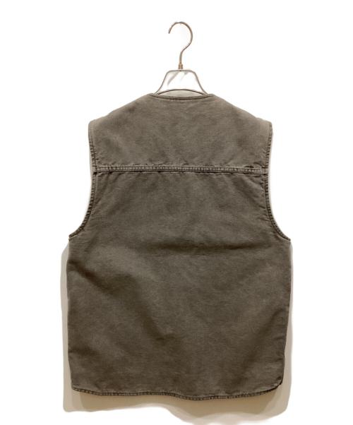 Carhartt WIP（カーハート ワーク イン プログレス）CARHARTT WIP (カーハート ワーク イン プログレス) Arbor Vest グレー サイズ:SIZE Mの古着・服飾アイテム