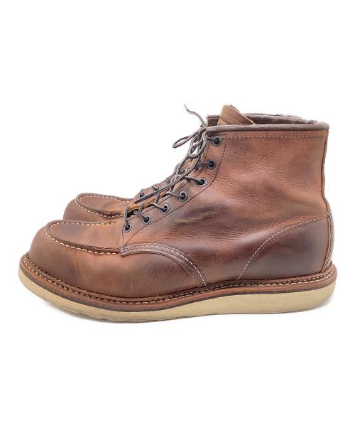 RED WING（レッドウィング）RED WING (レッドウィング) クラッシックモックトゥブーツ ブラウン サイズ:SIZE 29cmの古着・服飾アイテム