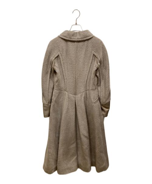 LOUIS VUITTON（ルイ ヴィトン）LOUIS VUITTON (ルイ ヴィトン) 10連ボタン ステンカラー ウールコート ベージュ サイズ:SIZE 36の古着・服飾アイテム