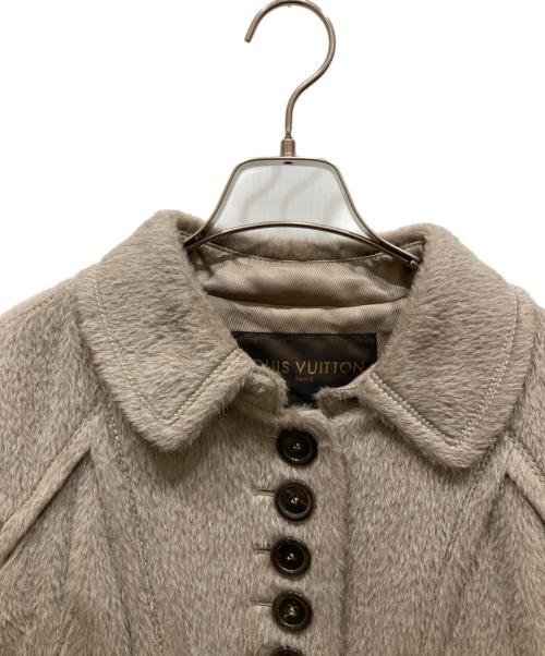 LOUIS VUITTON（ルイ ヴィトン）LOUIS VUITTON (ルイ ヴィトン) 10連ボタン ステンカラー ウールコート ベージュ サイズ:SIZE 36の古着・服飾アイテム