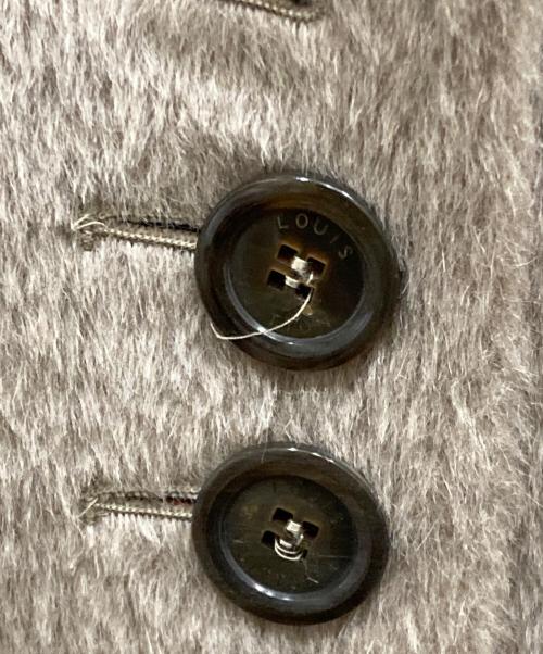 LOUIS VUITTON（ルイ ヴィトン）LOUIS VUITTON (ルイ ヴィトン) 10連ボタン ステンカラー ウールコート ベージュ サイズ:SIZE 36の古着・服飾アイテム