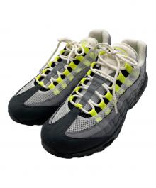 NIKE（ナイキ）の古着「ローカットスニーカー　Air Max 95 OG "Neon Yellow"」｜グレー×イエロー
