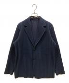 HOMME PLISSE ISSEY MIYAKEオム プリッセ イッセイ ミヤケ）の古着「BASICS プリーツテーラードジャケット」｜ネイビー