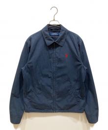 POLO RALPH LAUREN（ポロ・ラルフローレン）の古着「スイングトップ」｜ネイビー