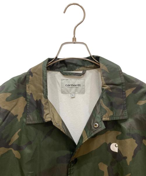 Carhartt WIP（カーハート ワーク イン プログレス）CARHARTT WIP (カーハート ワーク イン プログレス) Coach Jacket オリーブ サイズ:SIZE Lの古着・服飾アイテム