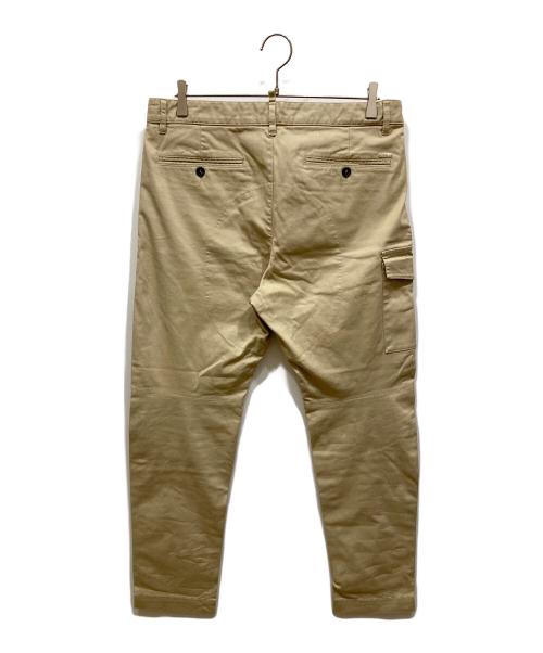 DSQUARED2（ディースクエアード）DSQUARED2 (ディースクエアード) カーゴパンツ ベージュ サイズ:SIZE 48の古着・服飾アイテム