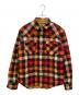 RRL（ダブルアールエル）の古着「チェックドキルトオーバーシャツ」｜レッド