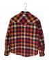 RRL (ダブルアールエル) チェックドキルトオーバーシャツ レッド サイズ:S：32000円
