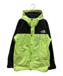 THE NORTH FACE（ザ ノース フェイス）の古着「マウンテンライトジャケット」｜ネオンイエロー×ブラック