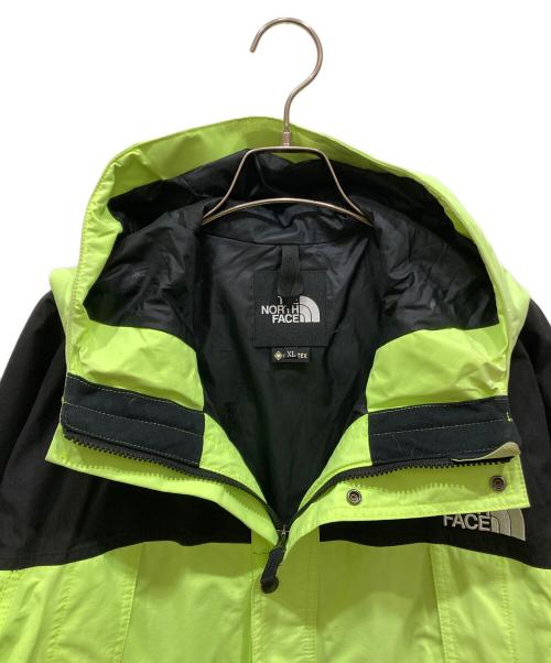 THE NORTH FACE（ザ ノース フェイス）THE NORTH FACE (ザ ノース フェイス) マウンテンライトジャケット ネオンイエロー×ブラック サイズ:SIZE XLの古着・服飾アイテム
