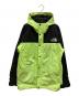 THE NORTH FACE（ザ ノース フェイス）の古着「マウンテンライトジャケット」｜ネオンイエロー×ブラック