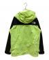 THE NORTH FACE (ザ ノース フェイス) マウンテンライトジャケット ネオンイエロー×ブラック サイズ:SIZE XL：16000円