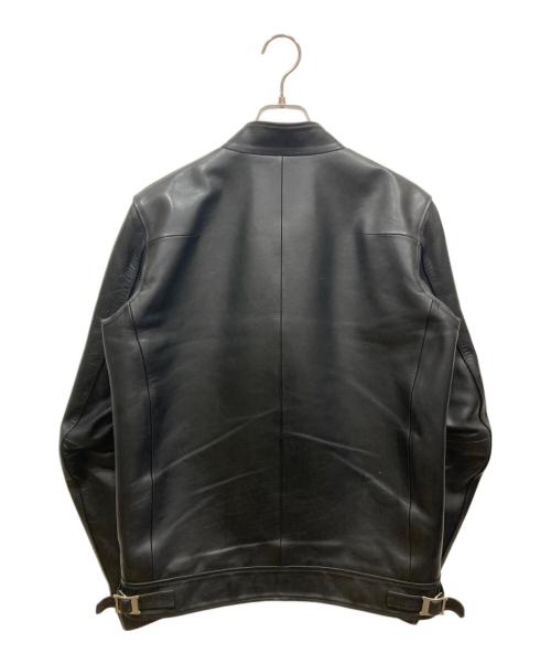 SUNSET BAY（サンセット ベイ）SUNSET BAY (サンセット ベイ) ホースハイドレザージャケット　BUZZARDS ブラック サイズ:SIZE 3の古着・服飾アイテム