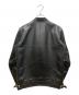 SUNSET BAY (サンセット ベイ) ホースハイドレザージャケット　BUZZARDS ブラック サイズ:SIZE 3：85000円