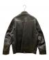 Needles (ニードルズ) LETTERMAN JACKET COWHIDE LTHR ブラック サイズ:SIZE S：50000円