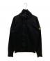 STONE ISLAND（ストーンアイランド）の古着「スタンドカラー ジップボタン カーディガン」｜ブラック