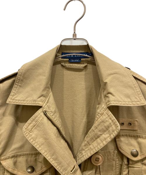 RALPH LAUREN（ラルフローレン）RALPH LAUREN (ラルフローレン) マルチポケットハンティングジャケット ブラウン サイズ:SIZE Sの古着・服飾アイテム