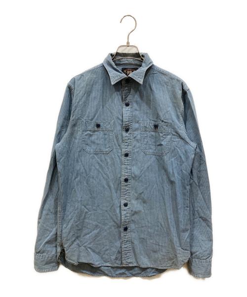 RRL（ダブルアールエル）RRL (ダブルアールエル) インディゴデニムシャツ インディゴ サイズ:SIZE Sの古着・服飾アイテム