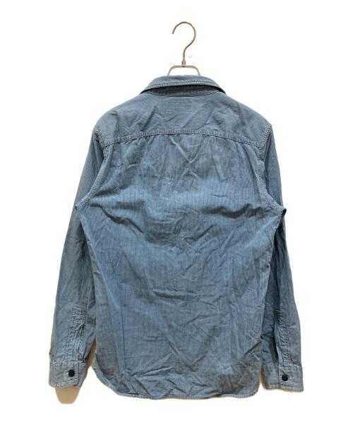 RRL（ダブルアールエル）RRL (ダブルアールエル) インディゴデニムシャツ インディゴ サイズ:SIZE Sの古着・服飾アイテム