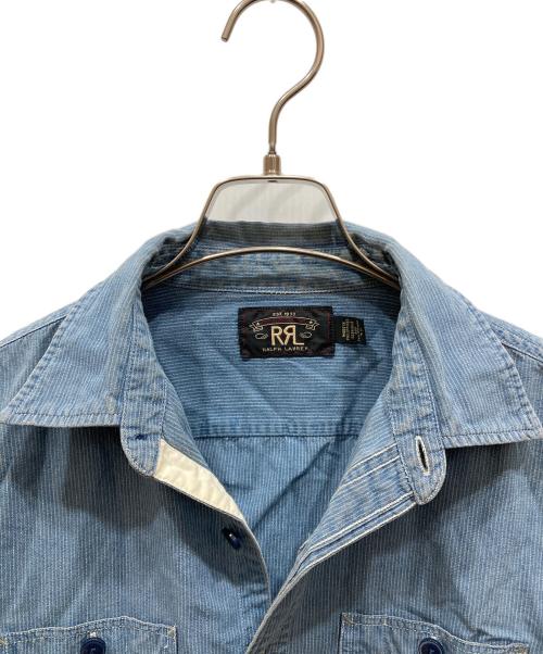 RRL（ダブルアールエル）RRL (ダブルアールエル) インディゴデニムシャツ インディゴ サイズ:SIZE Sの古着・服飾アイテム