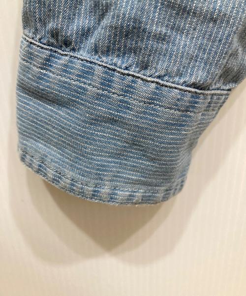 RRL（ダブルアールエル）RRL (ダブルアールエル) インディゴデニムシャツ インディゴ サイズ:SIZE Sの古着・服飾アイテム
