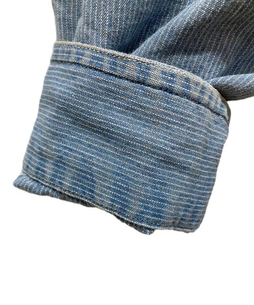 RRL（ダブルアールエル）RRL (ダブルアールエル) インディゴデニムシャツ インディゴ サイズ:SIZE Sの古着・服飾アイテム